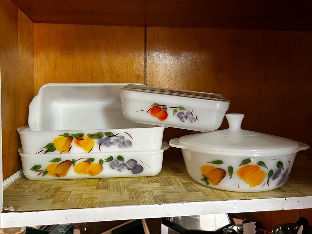 Fire King Casserole Dishes