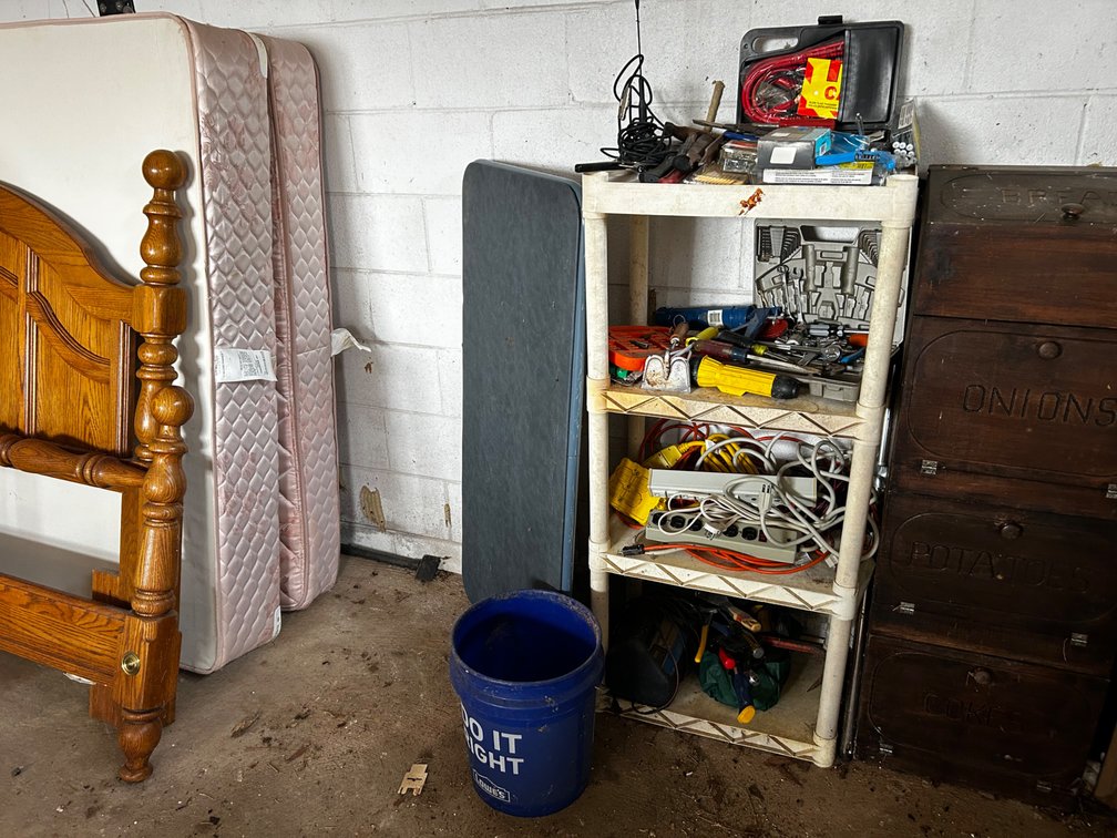 Shelf With Contents