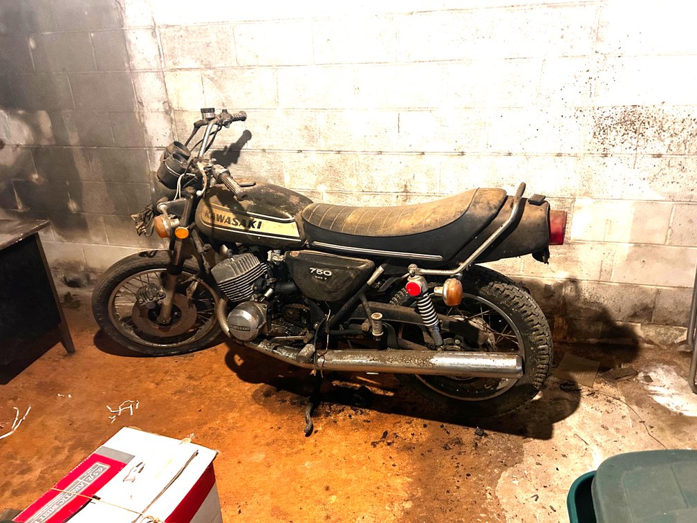 Kawasaki 750 Motorcycle