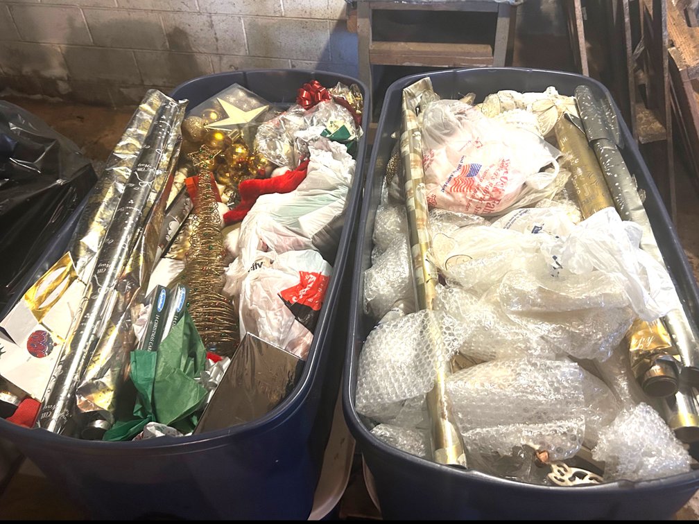 Christmas Decorations and wrapping paper