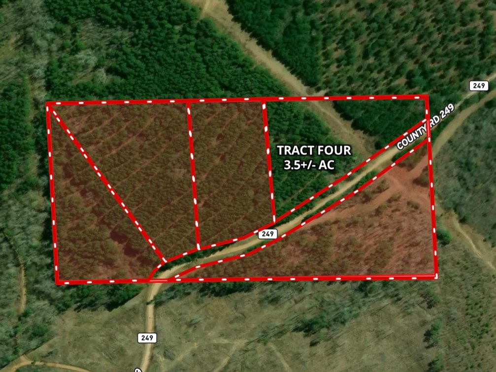 Tract 4: 3.5 acres +/-