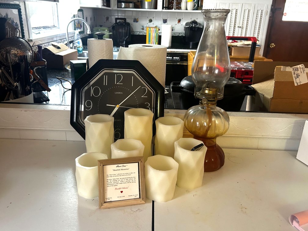 Oil lamp and other misc items