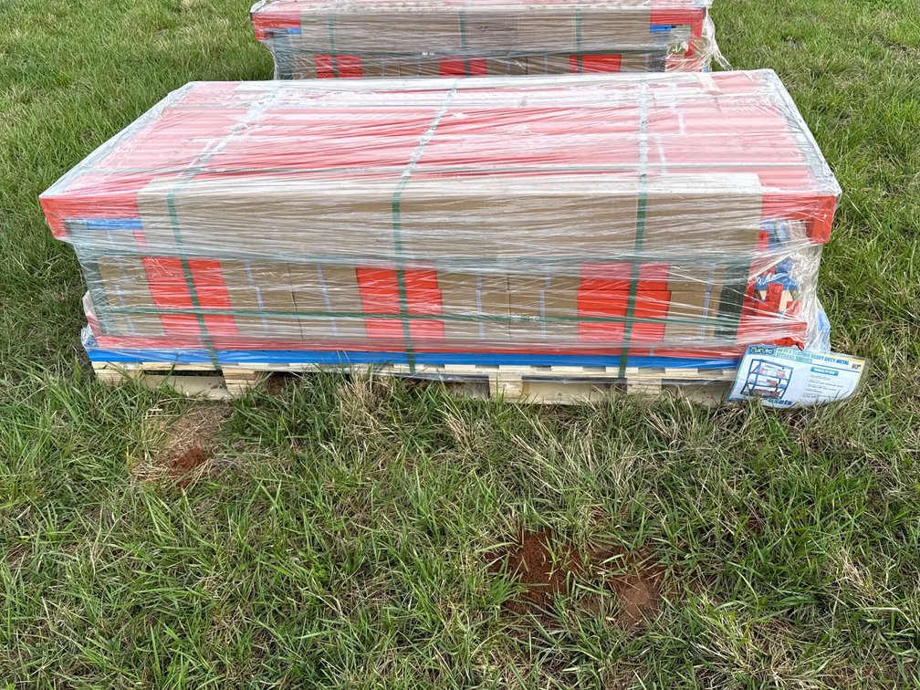 40ft Heavy Duty Metal Shelves 