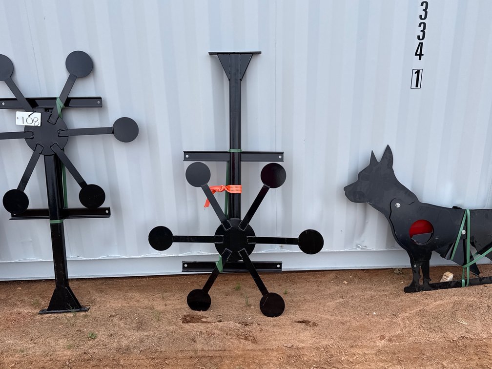 Windmill Shaped Shooting Target