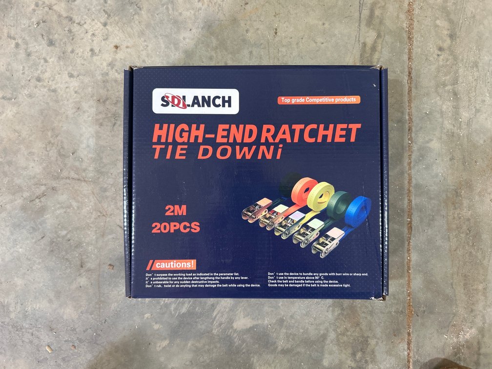 High End Ratchet Tie Downi