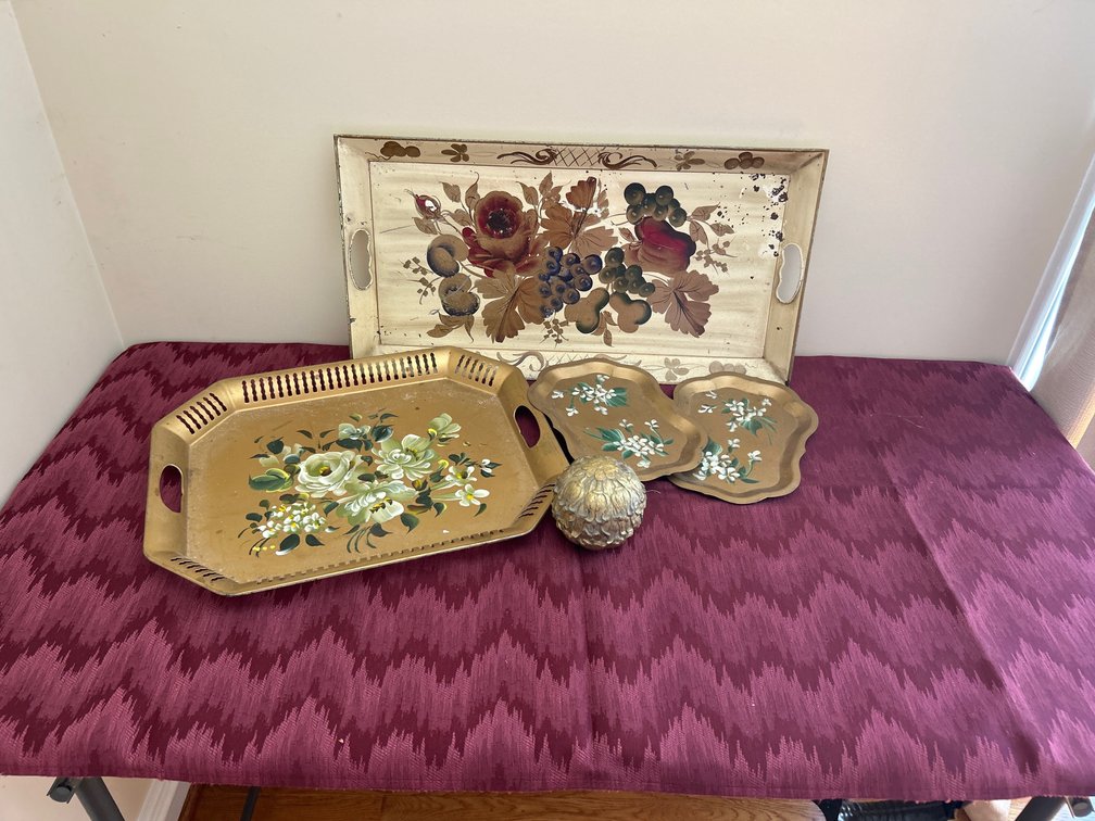 Vintage Tole Trays