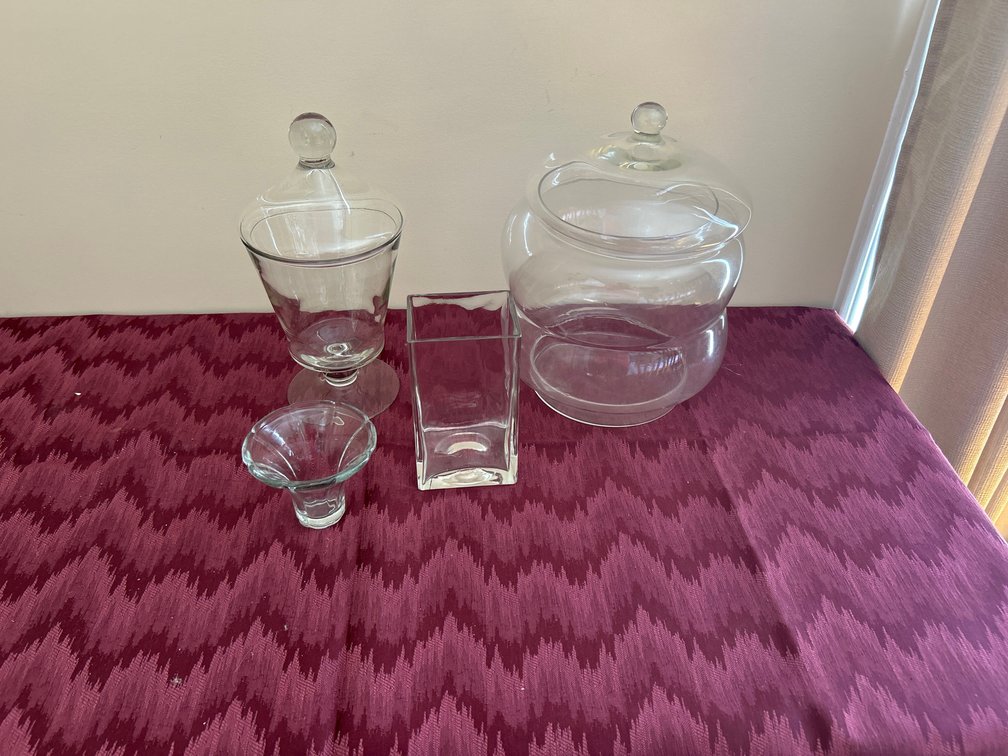 Princess House Candy Jars