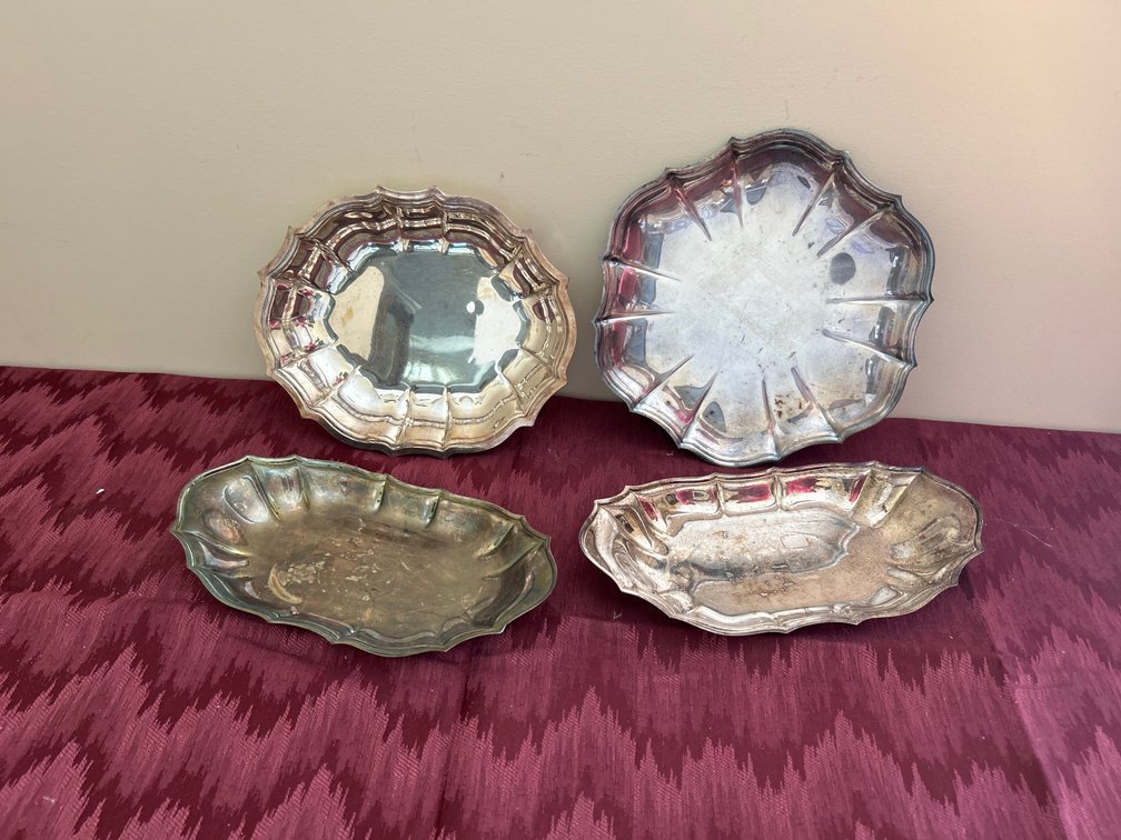 Silver Serving Trays