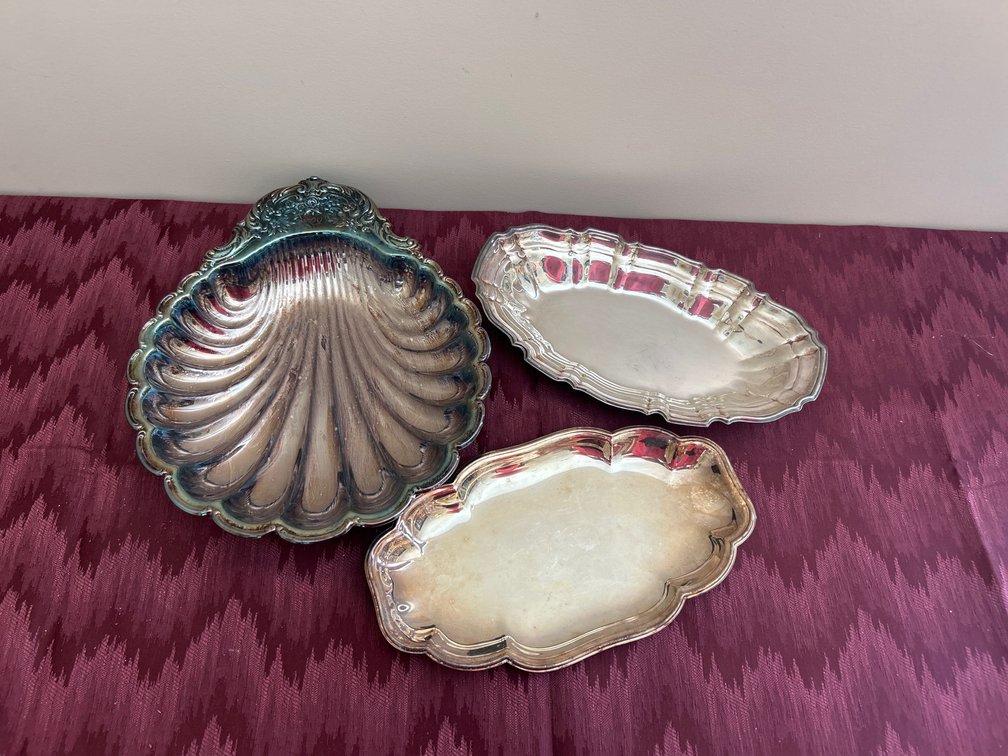 Silver Serving Trays