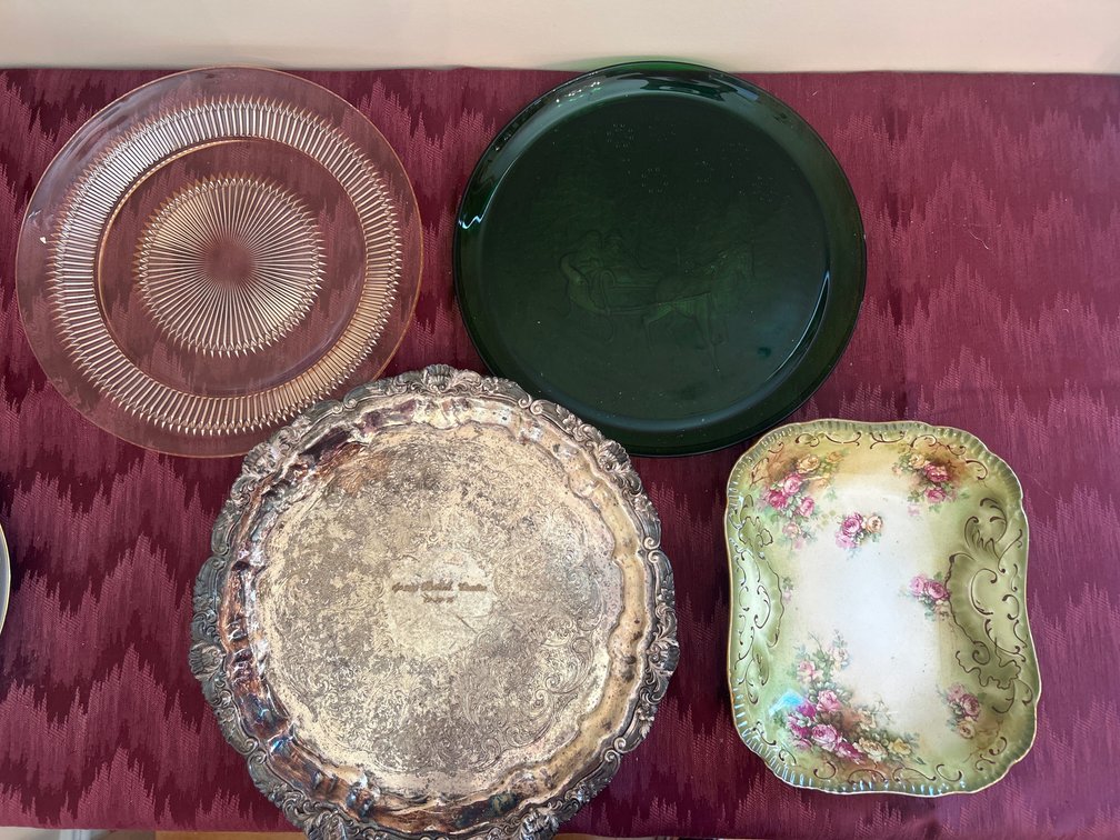 Variety of Unique Serving Trays