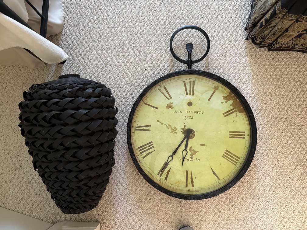 JD Bassett Clock