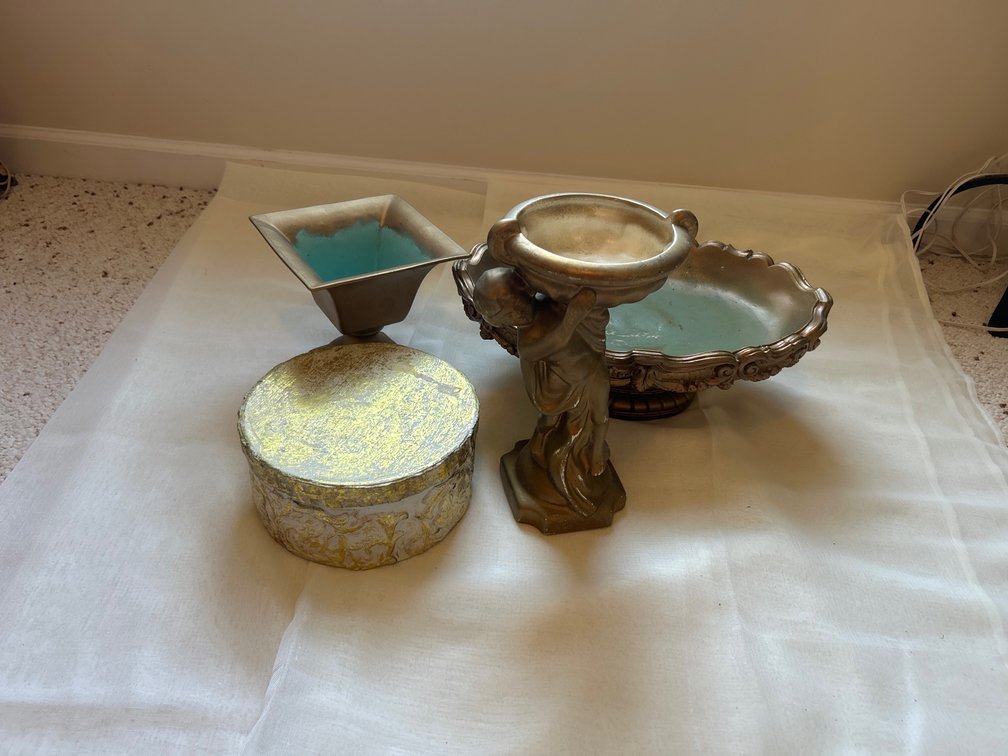 Decorative Bowl, Statue, other decorations