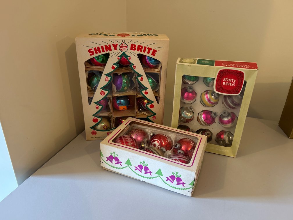 Shiny Brite Ornaments