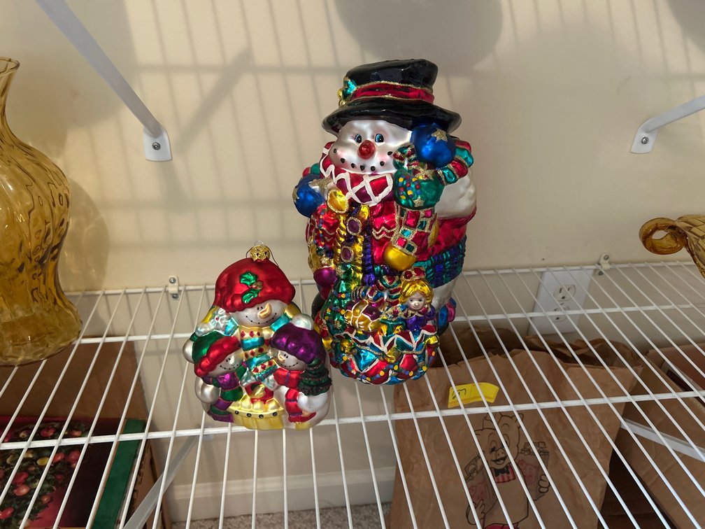 Vintage Glass Ornaments