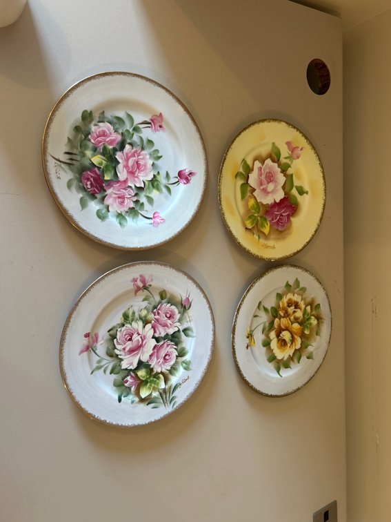 Royal Crown Decorative Plates, Norelans Decorative Plate