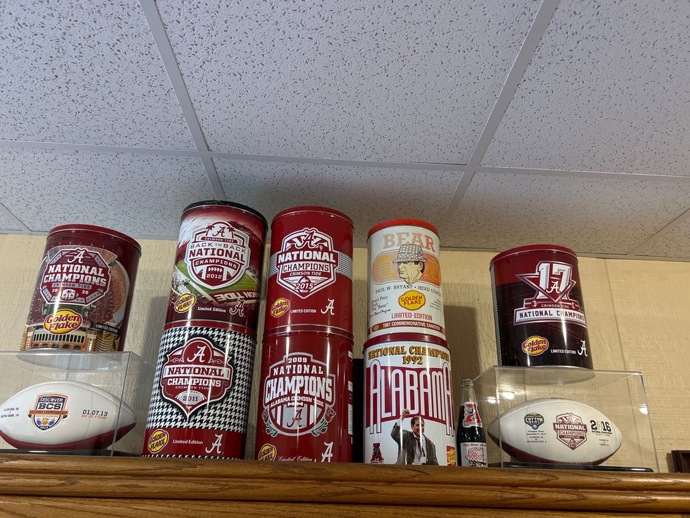 Alabama Tins & Footballs