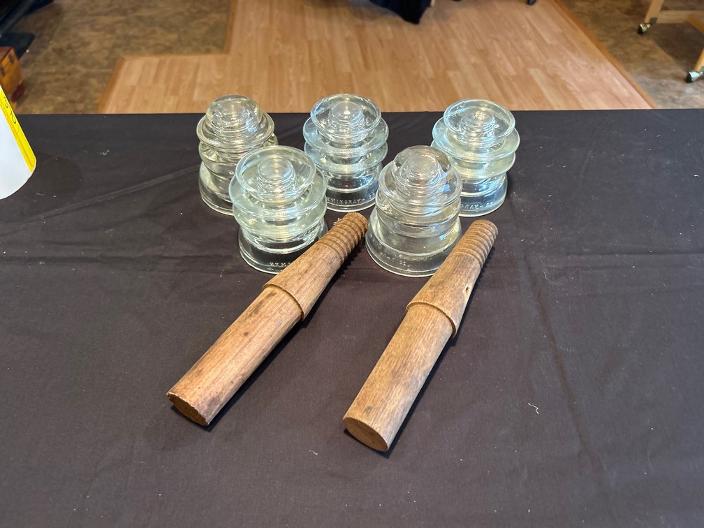 Vintage Glass Insulators