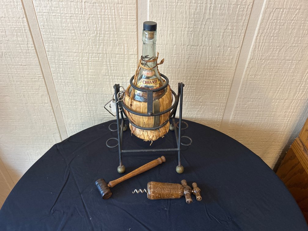 Chianti Wine Bottle