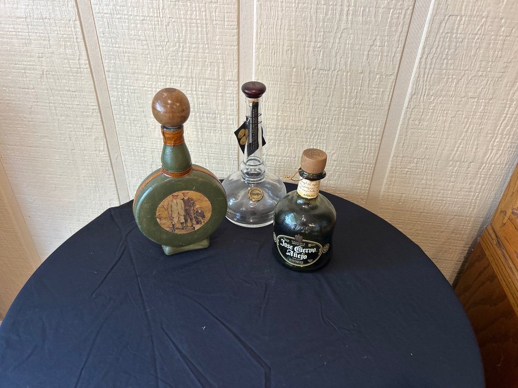 Vintage Liquor Bottles