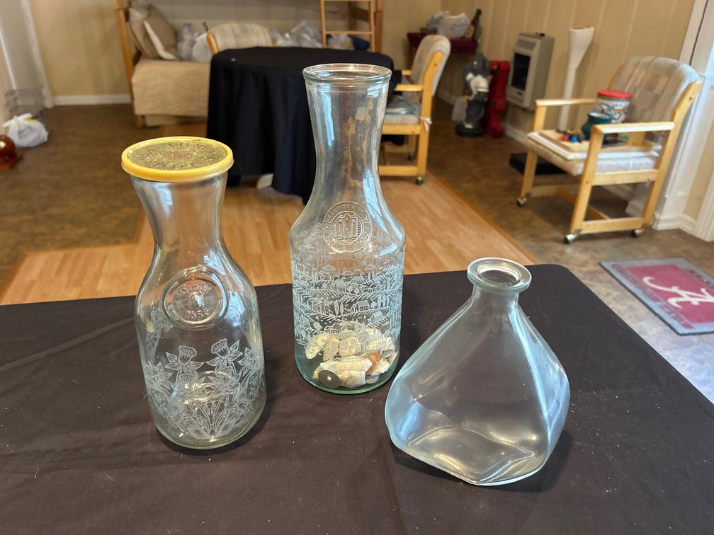 Paul Mason glass carafe