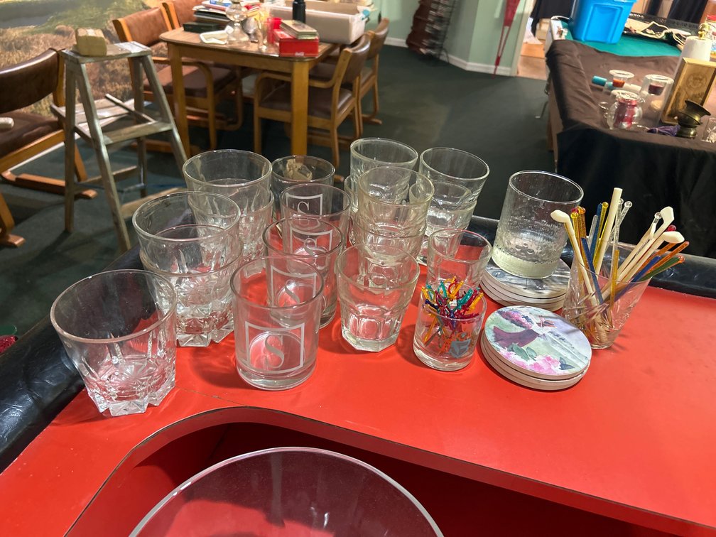 Whiskey Glasses, Shot Glasses & Drink Stirrers