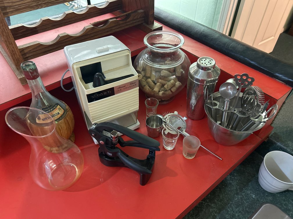 Udico Ice Crusher, Bar essentials
