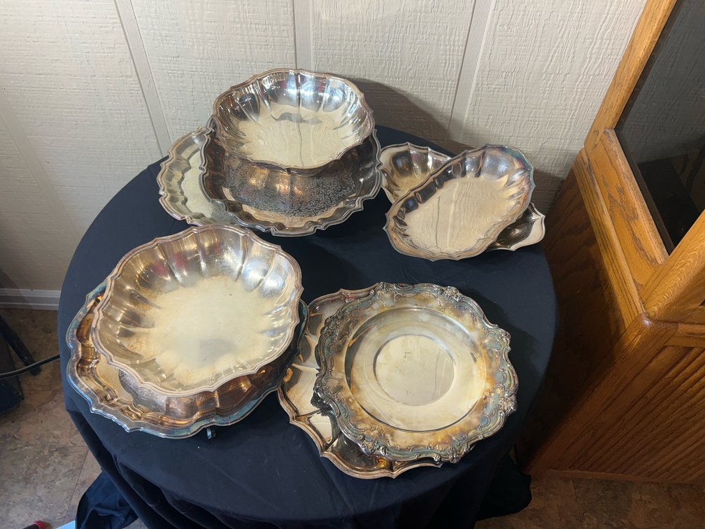 Silver Serving Platters