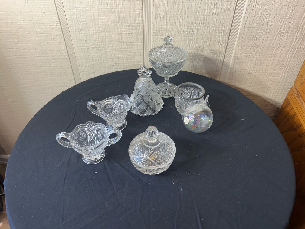 Creamer and Sugar Set, Candy Dishes