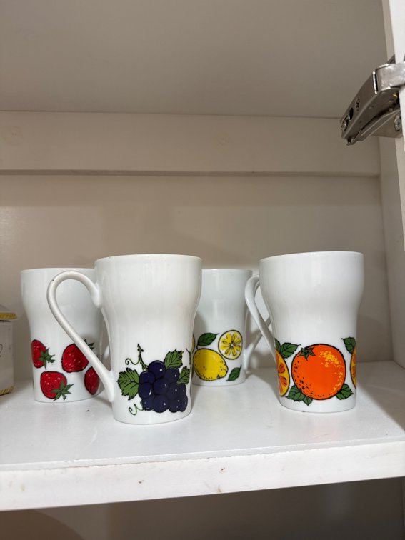 Fruit Themed Mugs