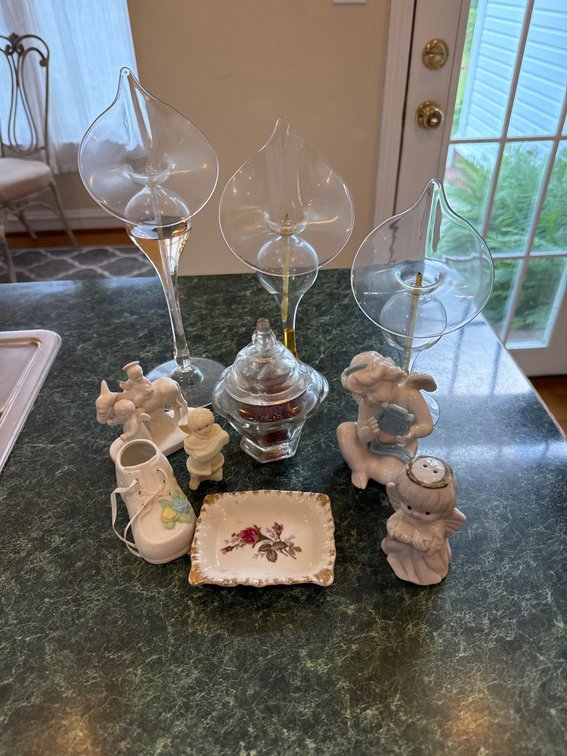 Wine Decanters with decorations
