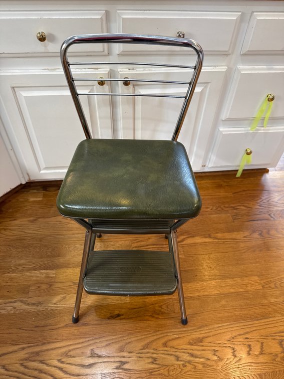 Vintage Cosco Step Stool Chair