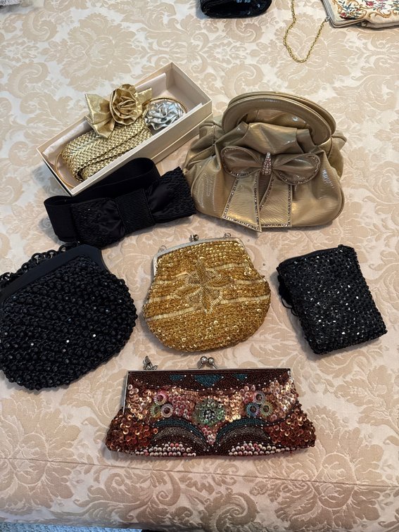 Colorful and Unique Vintage Purses/Clutches