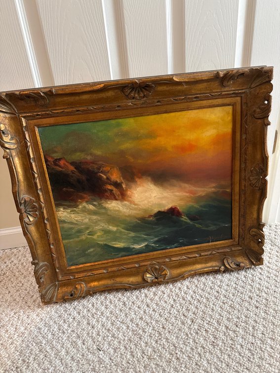 Framed Oil Painting