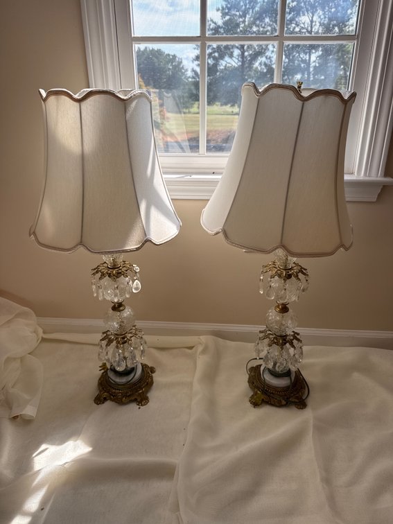 Vintage Set of Lamps