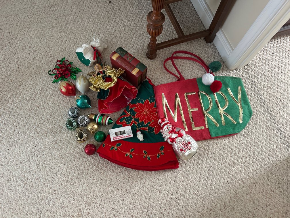 Christmas Bag, Decorations, Ornaments