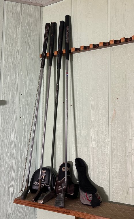 Four Vintage Golf Clubs including MacGregor and Northwestern Brands