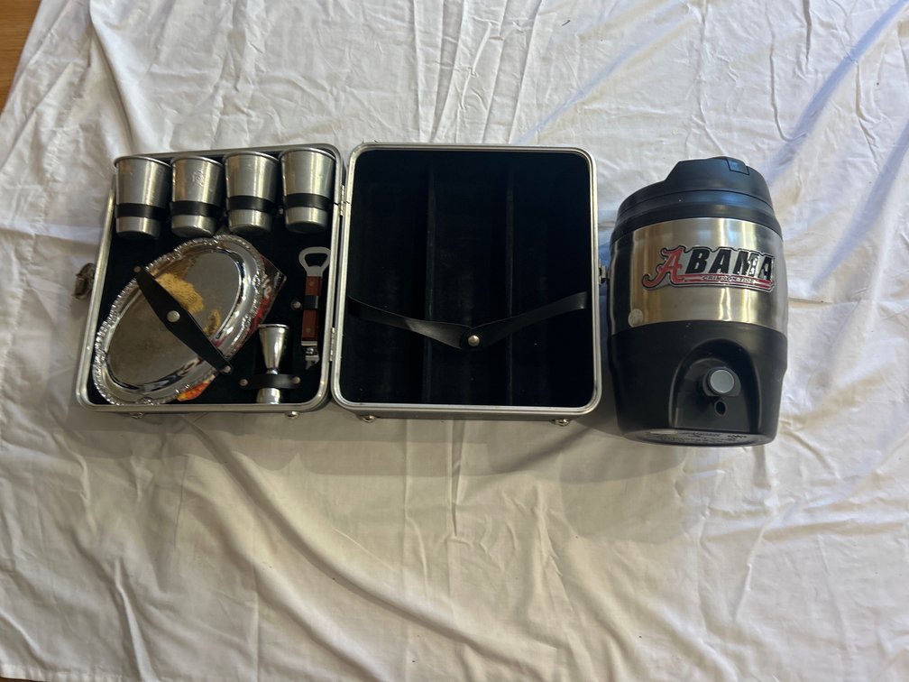 Ever-Wear Travel Bar & Alabama Drink Dispenser
