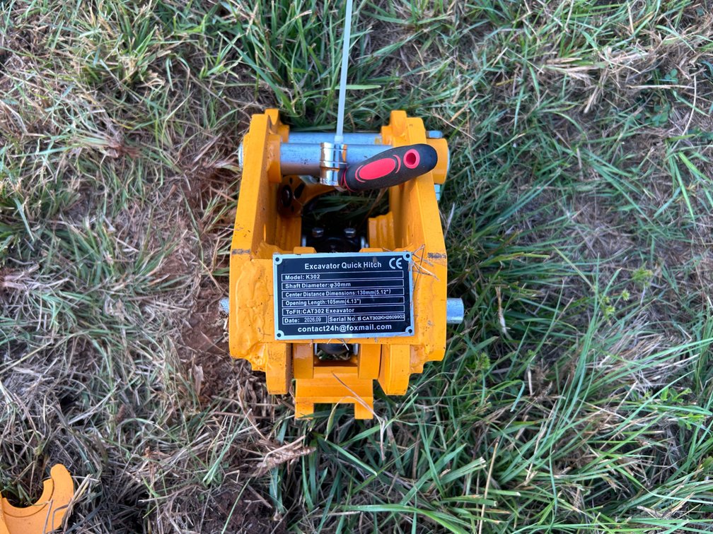 Excavator Quick Hitch