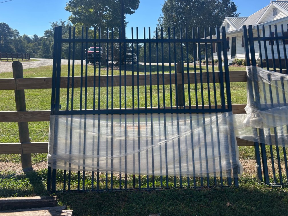 14ft Bi-Parting Wrought Iron Gate