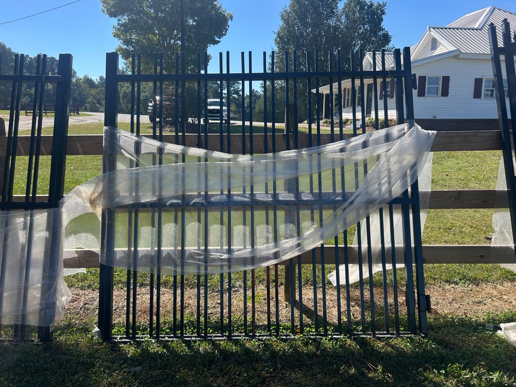 14ft Bi-Parting Wrought Iron Gate