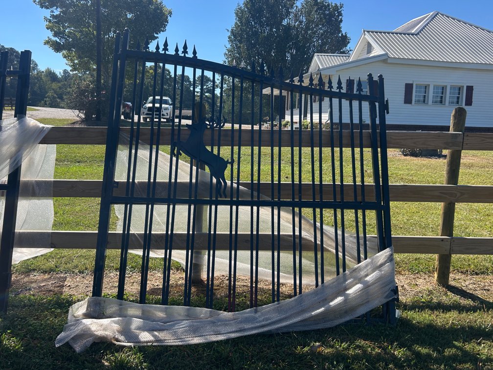 14ft Bi-Parting Wrought Iron Gate