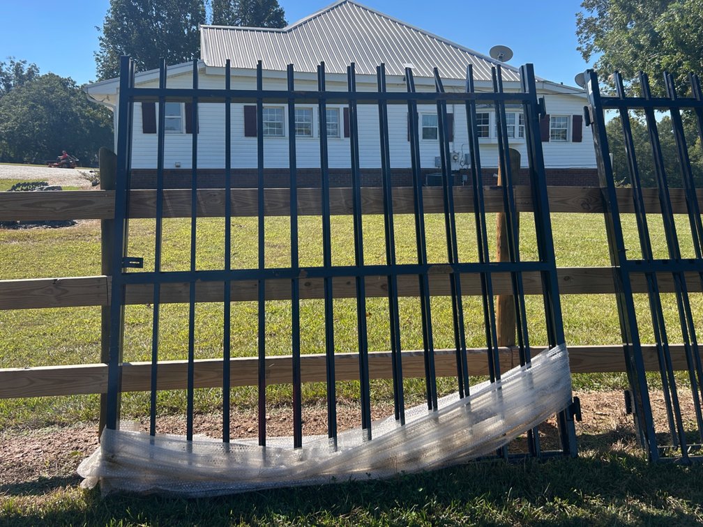 14ft Bi-Parting Wrought Iron Gate