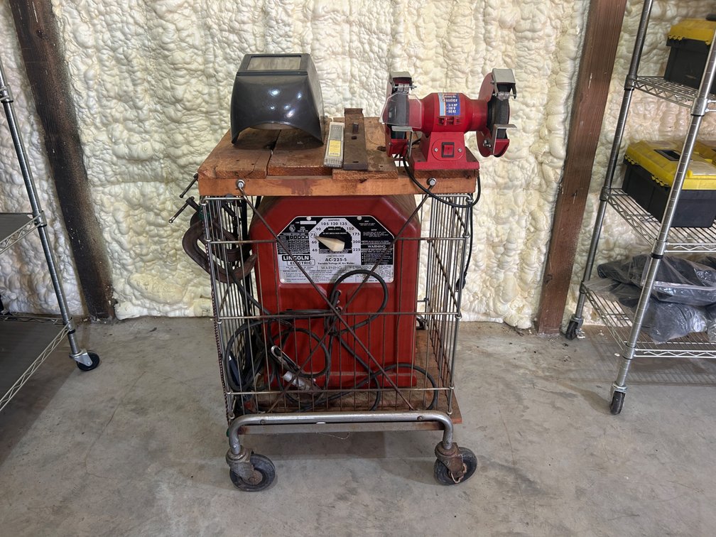Lincoln Welder and Cart