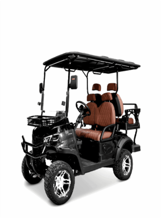 SDLGC80 White Golf Cart