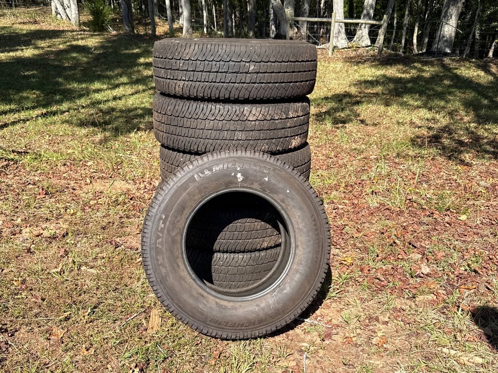 6 Michelin LTX A/T LT 245/75/R16 tires