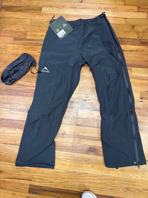Skre Nebo Rain Pants Slate Grey Large