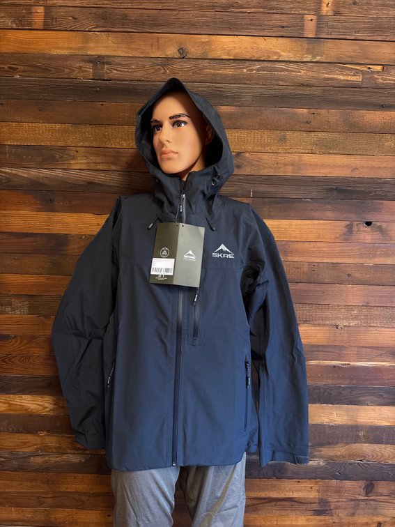 Skre Nebo Rain Jacket Grey Large