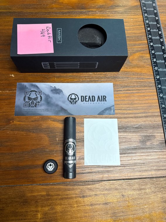 Dead Air Mask .22 Cal Suppressor