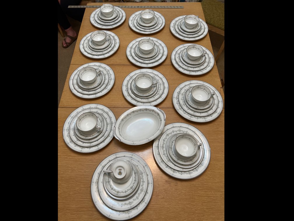 Vintage Noritake China ~ 12 pc Place Setting