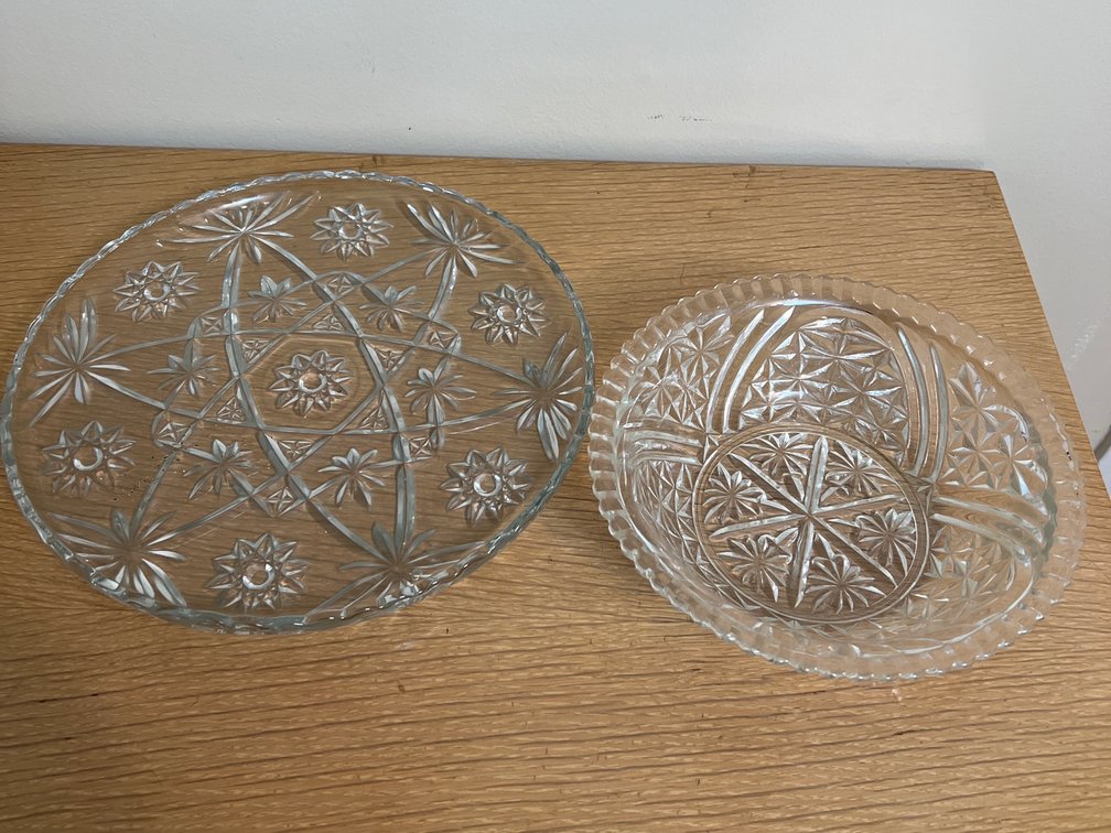 Anchor Hocking Serving Platter and Bowl 